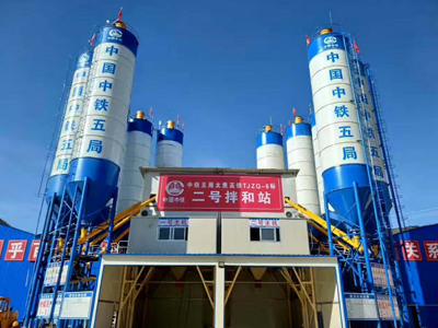 HZS120搅拌站